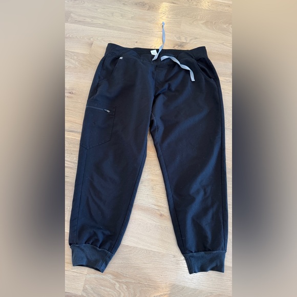 Figs Zamora Jogger Scrub Pants black XLP petite - Picture 1 of 12